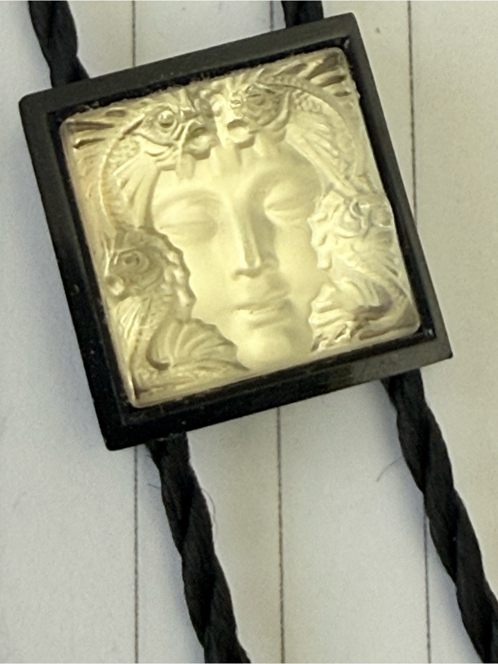 Lalique Braided Lariat Necklace - Picture 2 of 4